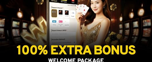 Bonus Selamat Datang 100% promotion image